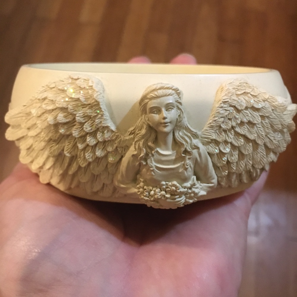 Angel Gratitude Trinket Bowl